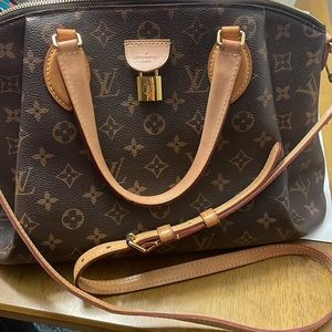 Authentic Louis Vuitton Monogram Rivoli MM